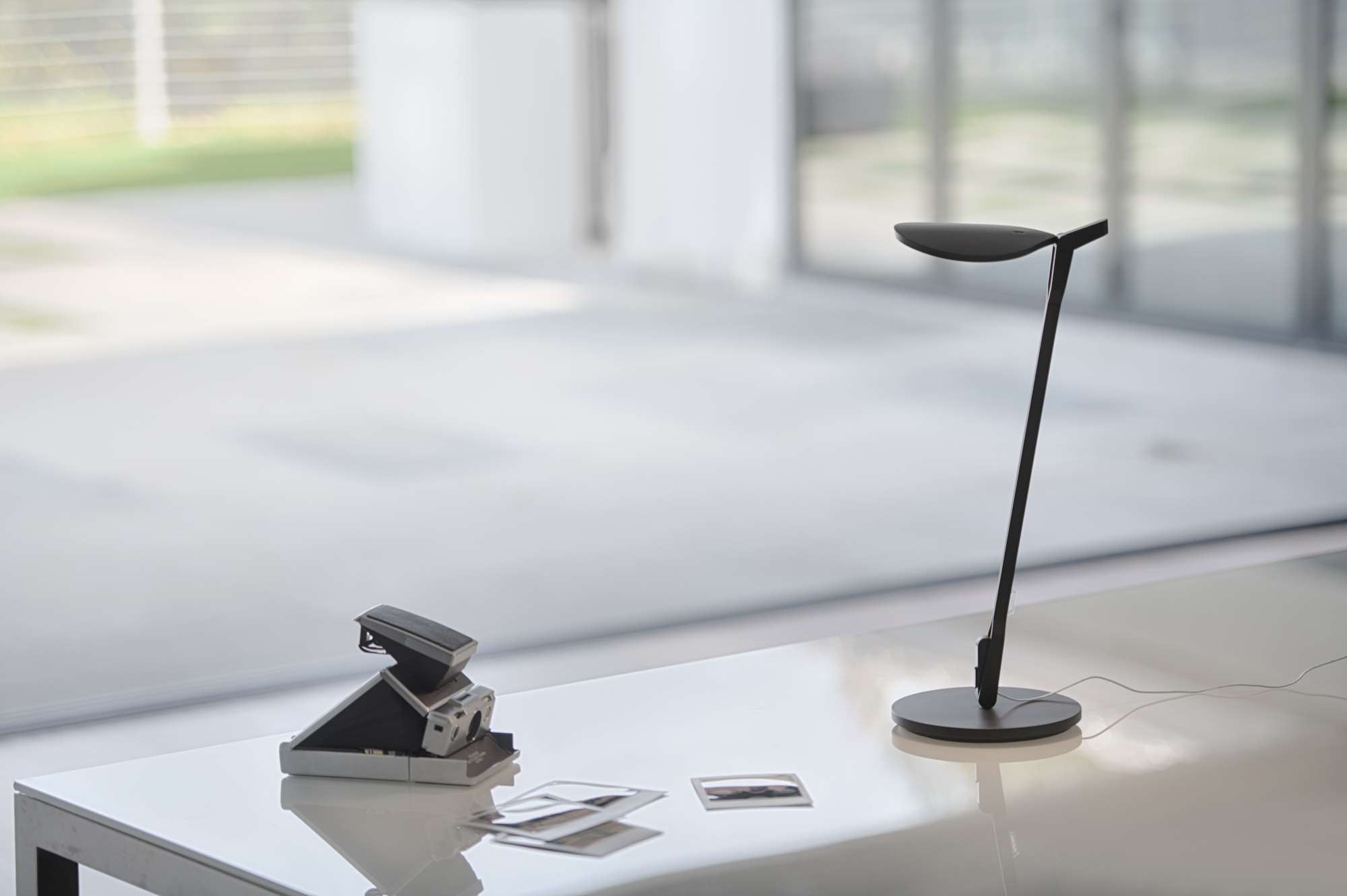 Splitty Desk Lamp Matte Black Refurbished Koncept Inc